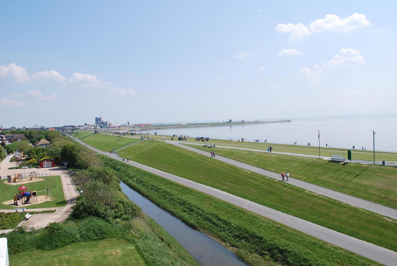 Hochhaus Seeblick Appartement 42 Büsum Kültér fotó